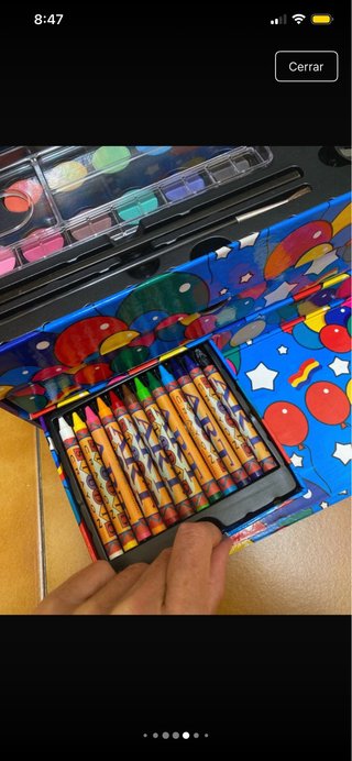 Maletín infantil material escolar