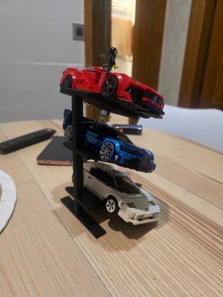 Expositor 3 niveles Lego Speed Champions VERSION 2