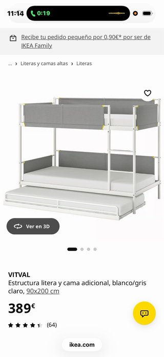 Litera IKEA blanca