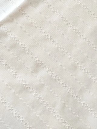 Tela plumeti algodón jacquard 3,70m.