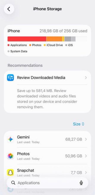 iPhone 17 Pro 256GB Argento