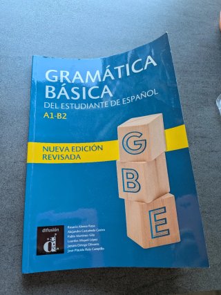 Gramática básica del estudiante de español A1-B2