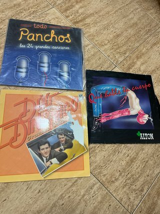 Lote 3 Vinilos: Pancho, Dinos, Alton
