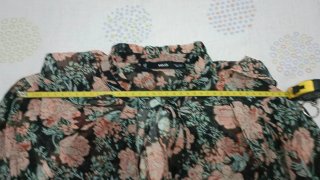 Blusa Mango Talla S Estampado Floral