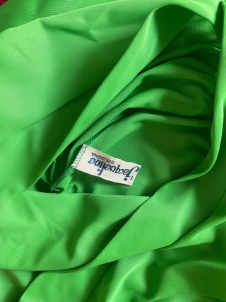 Camicetta da notte vintage anni '70 verde