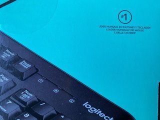 Teclado ordenador Logitech K120 USB Plug and Play