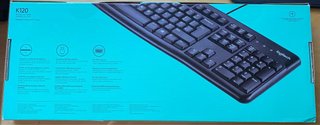 Teclado ordenador Logitech K120 USB Plug and Play