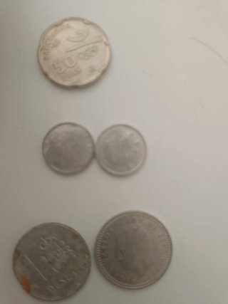 Collezione di Monete Antiche in Scatola