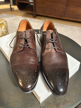 Zapatos piel de hombre Devr Marrón Talla 40
