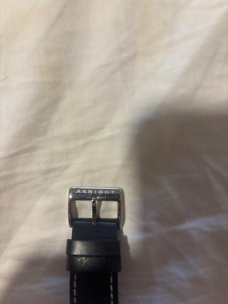 Reloj Aknight Negro y Plateado