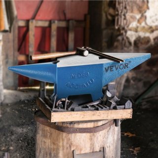 Yunque de Cuerno Único Yunque de Acero Fundido para la Venta Herramientas de Acero de Forja con Agujero Redondo y Cuadrado y Equipos Yunque Robusto para Joyeros Durable y Herramienta de Trabajo en...