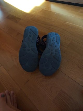 Sandalias Joma niño azul y rojo