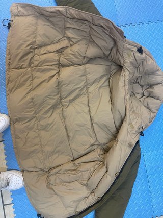 Giubbino Goose & Gander Double Face Verde/Beige