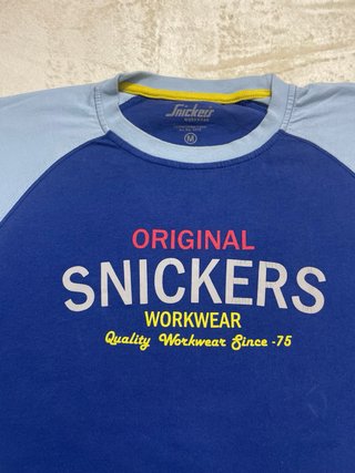 Camiseta Snickers Original Workwear Azul