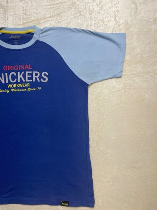 Camiseta Snickers Original Workwear Azul