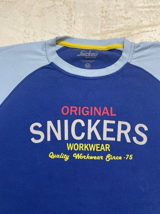Camiseta Snickers Original Workwear Azul