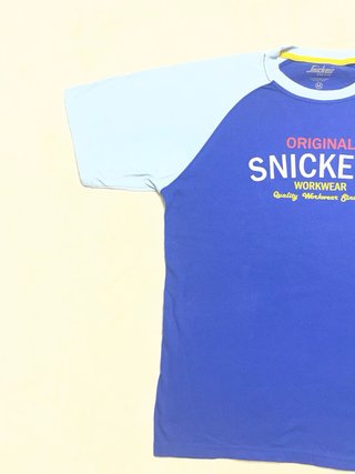 Camiseta Snickers Original Workwear Azul
