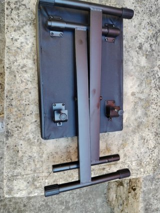 Banqueta Plegable Negra