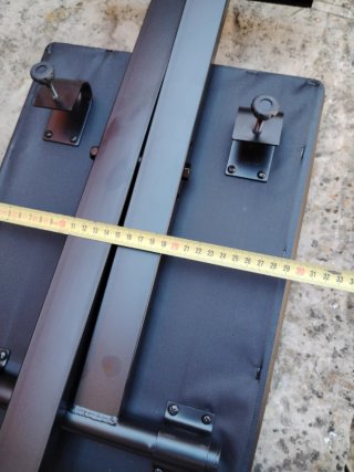 Banqueta Plegable Negra
