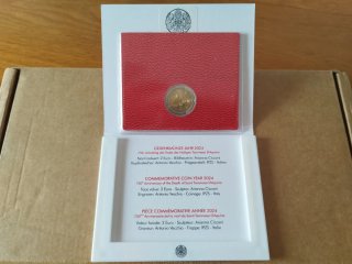 2€ Vaticano 2024 Santo Tomás de Aquino