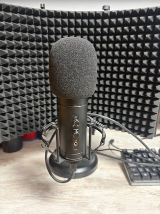 Micrófono CXT Negro Nuevo