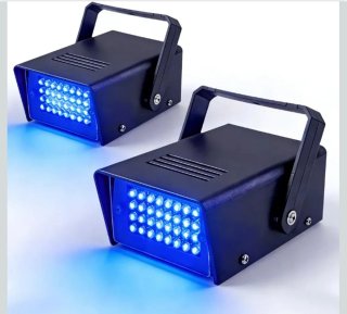 4 Luces LEd flash azul rojo amarillo y blanco