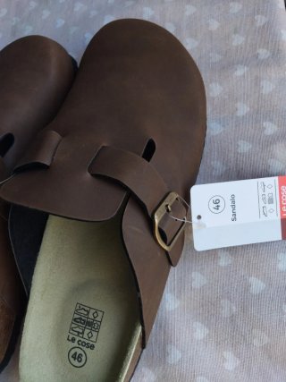 Sandali Unisex Le cose N.46 Marrone