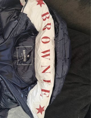 Chaqueta plumas azul marino Brownie T. M-L