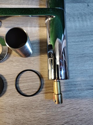 Rubinetto per Lavandino in Ottone Grigio GRIFEMA