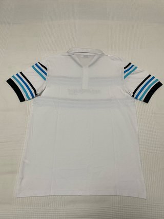 Polo Yves Saint Laurent Vintage Righe Blu