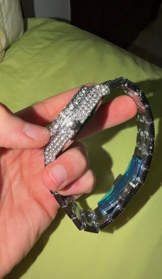 AP Reloj Diamantes Plateado