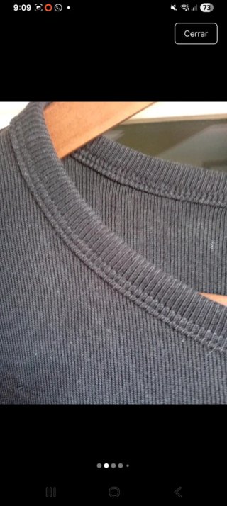 Camiseta Zara Manga Larga Talla XL