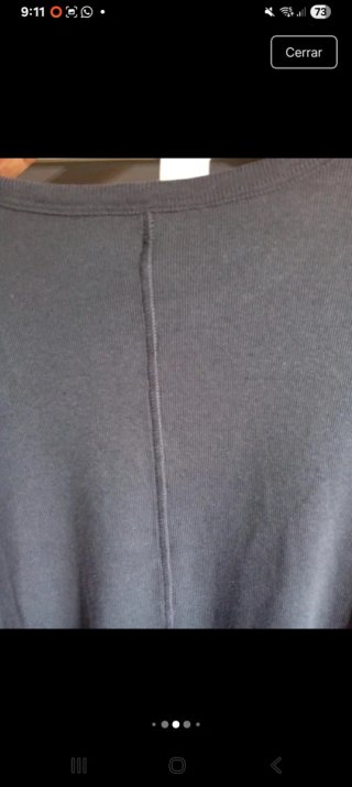 Camiseta Zara Manga Larga Talla XL