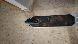 Patinete Oxelo blanco y azul
