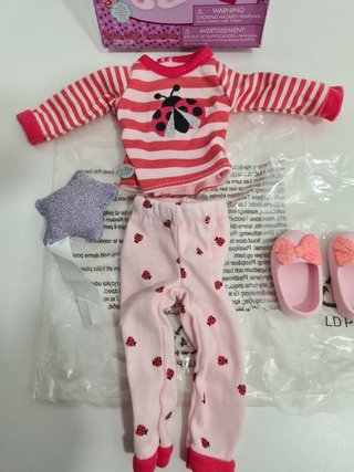 Ropa Muñeca Glitter Girls Ladybug Shimmer
