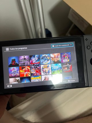 Nintendo Switch con juegos valorados en mas de 600