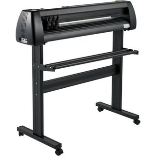 Máquina de Corte de Vinilo Plotter 34” Software Signmaster Máquina de Fabricación de Señales Alimentación de Papel de 870 mm Plotter de Corte de Vinilo con Soporte (34” 870mm)