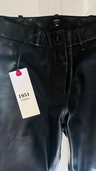 Pantalones de cuero Torres Talla 36