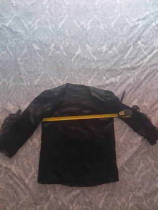 Traje Baturra Niña Blanco y Negro
