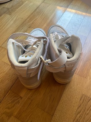 Adidas Forum High Doradas Blancas