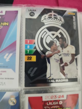 Cartas Fútbol Real Madrid 2024/2025