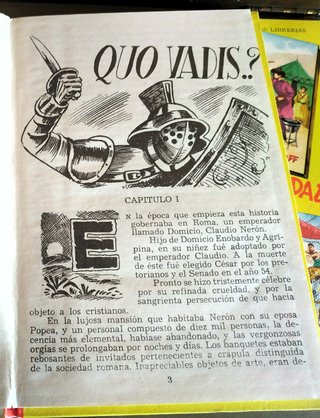 QUO VADIS. ADAPTADO Libros de 6/9 años