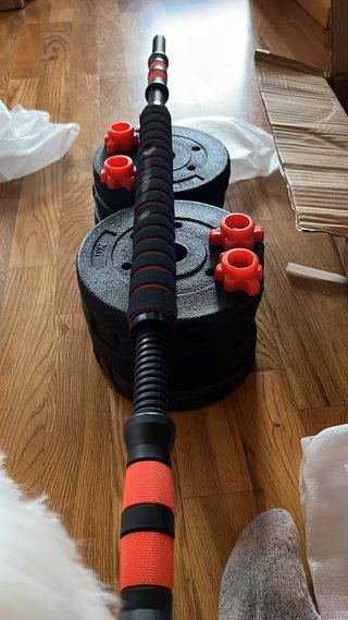 ★NUEVO PRECINTADO★ Juego de pesas 20Kg a estrenar