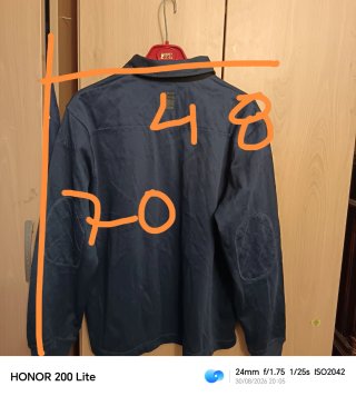 Polo Hajo manga larga talla M