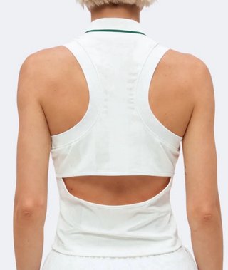 Camiseta Tenis NikeCourt Slam Mujer Blanca talla S