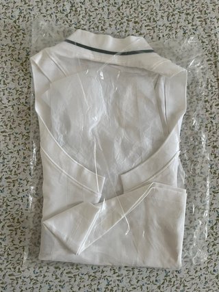 Camiseta Tenis NikeCourt Slam Mujer Blanca talla S