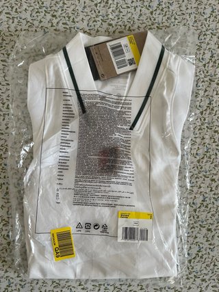 Camiseta Tenis NikeCourt Slam Mujer Blanca talla S