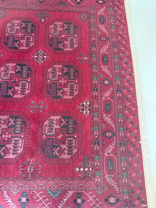 Tappeto Vintage Lana Stile Bukhara 275x380cm