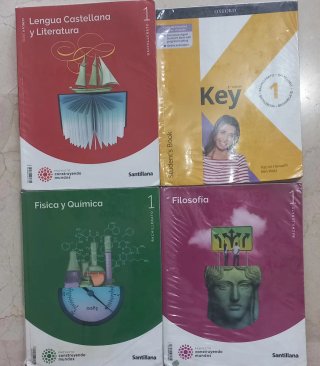 Libros 1° Bachillerato