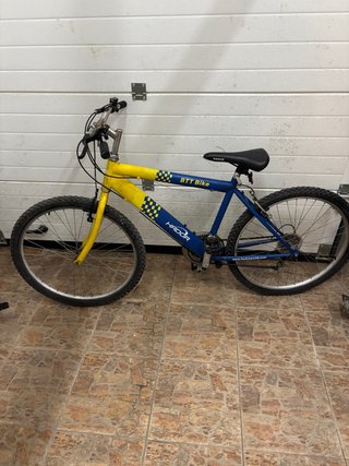 Bicicleta BTT HADOR Azul y Amarilla